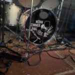 Die Base-Drum hat den ersten Einsatz mit Logo
